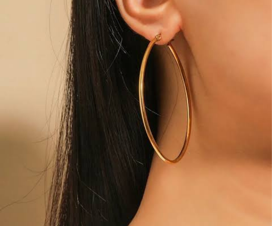 Classic Large Hoops
