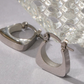 Silver Classic Curve Earrings